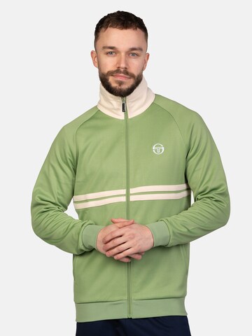 Sergio Tacchini Sportjacke 'DALLAS' in Grün: Vorderseite