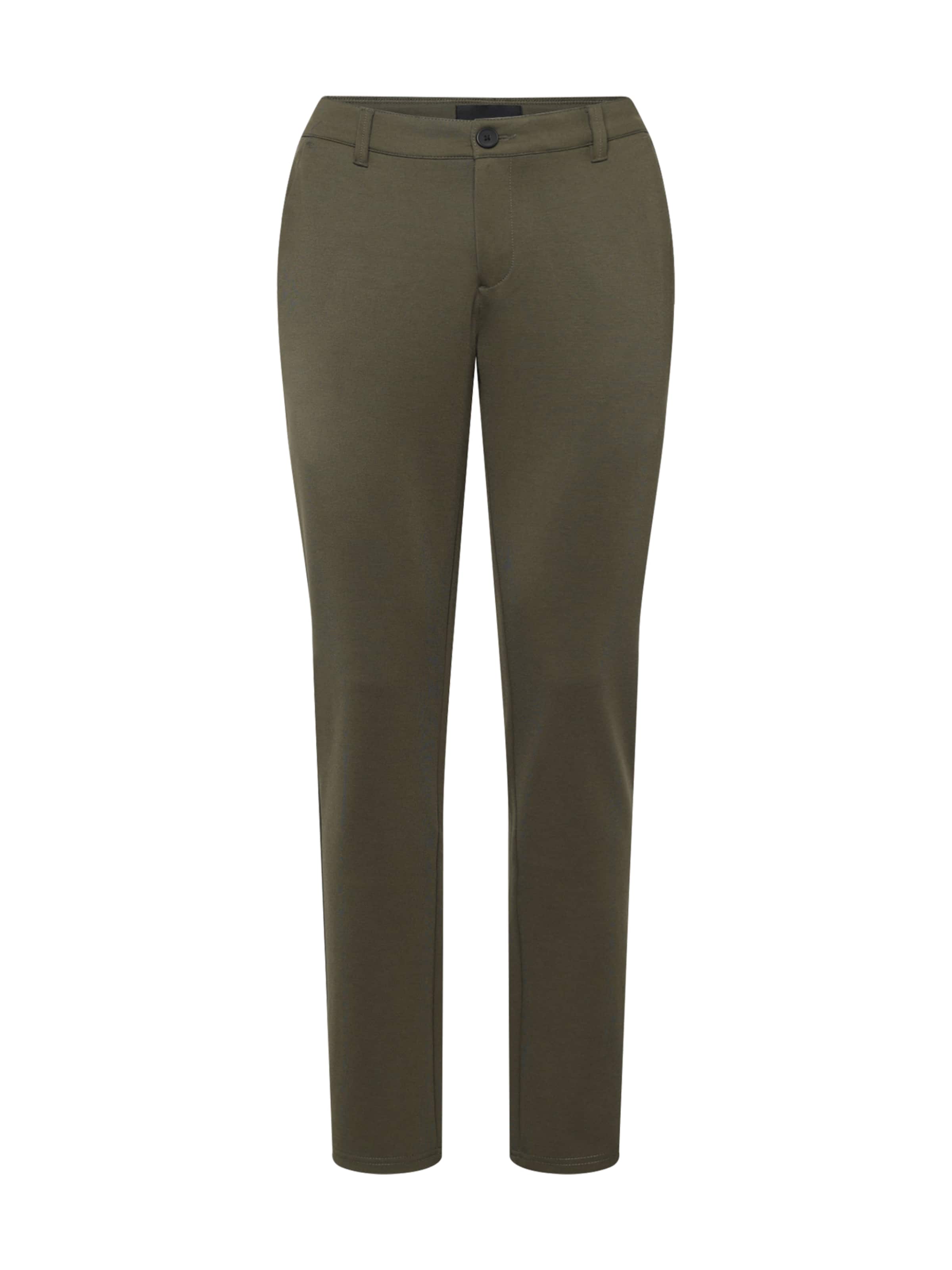 BLEND Štandardný strih Chino nohavice 'Langford' - Zelená: predná strana