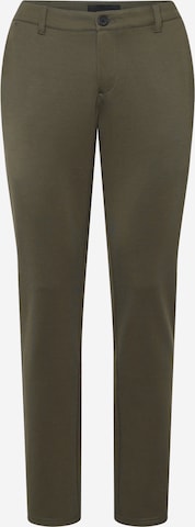 BLEND - Pantalón chino 'Langford' en verde: frente