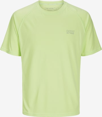 JACK & JONES T-shirt 'JCOCNZ' i grön: framsida