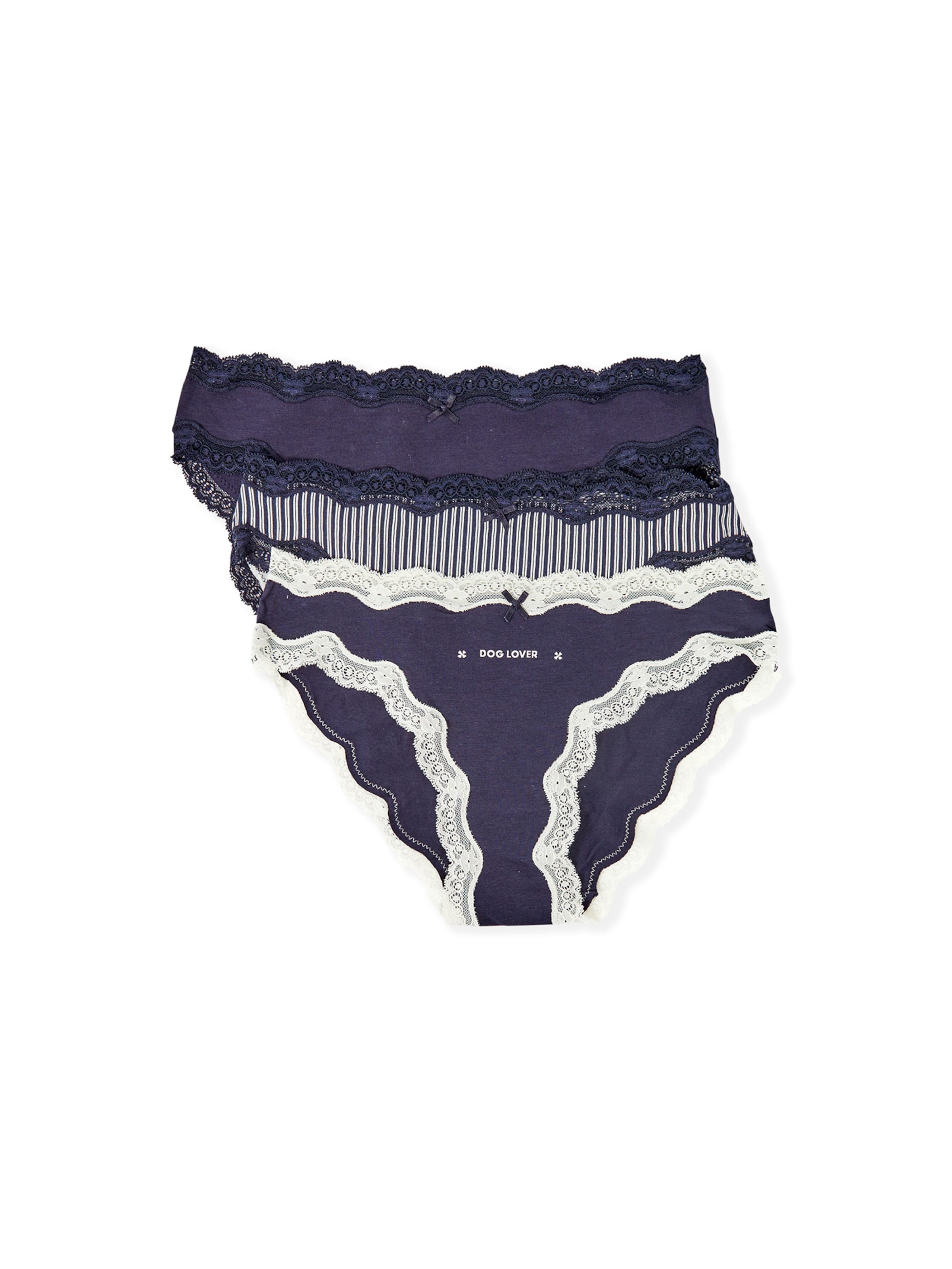 ETAM Panty 'Jimma' in Blue: front
