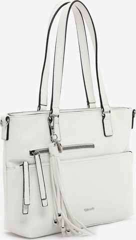 TAMARIS - Shopper 'Adele' em branco