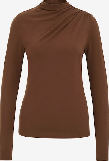 Marškinėliai iš WE Fashion, spalva – ruda, Prekių apžvalga