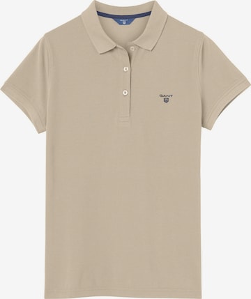 GANT Shirt in Beige: voorkant