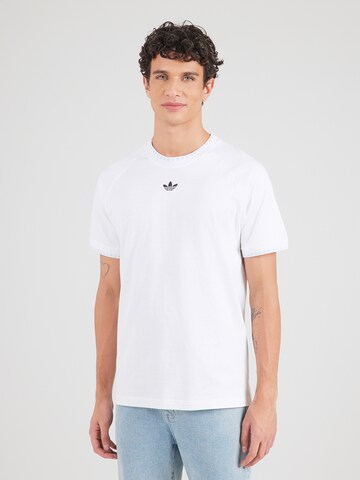ADIDAS ORIGINALS T-shirt 'CHEST' i vit: framsida