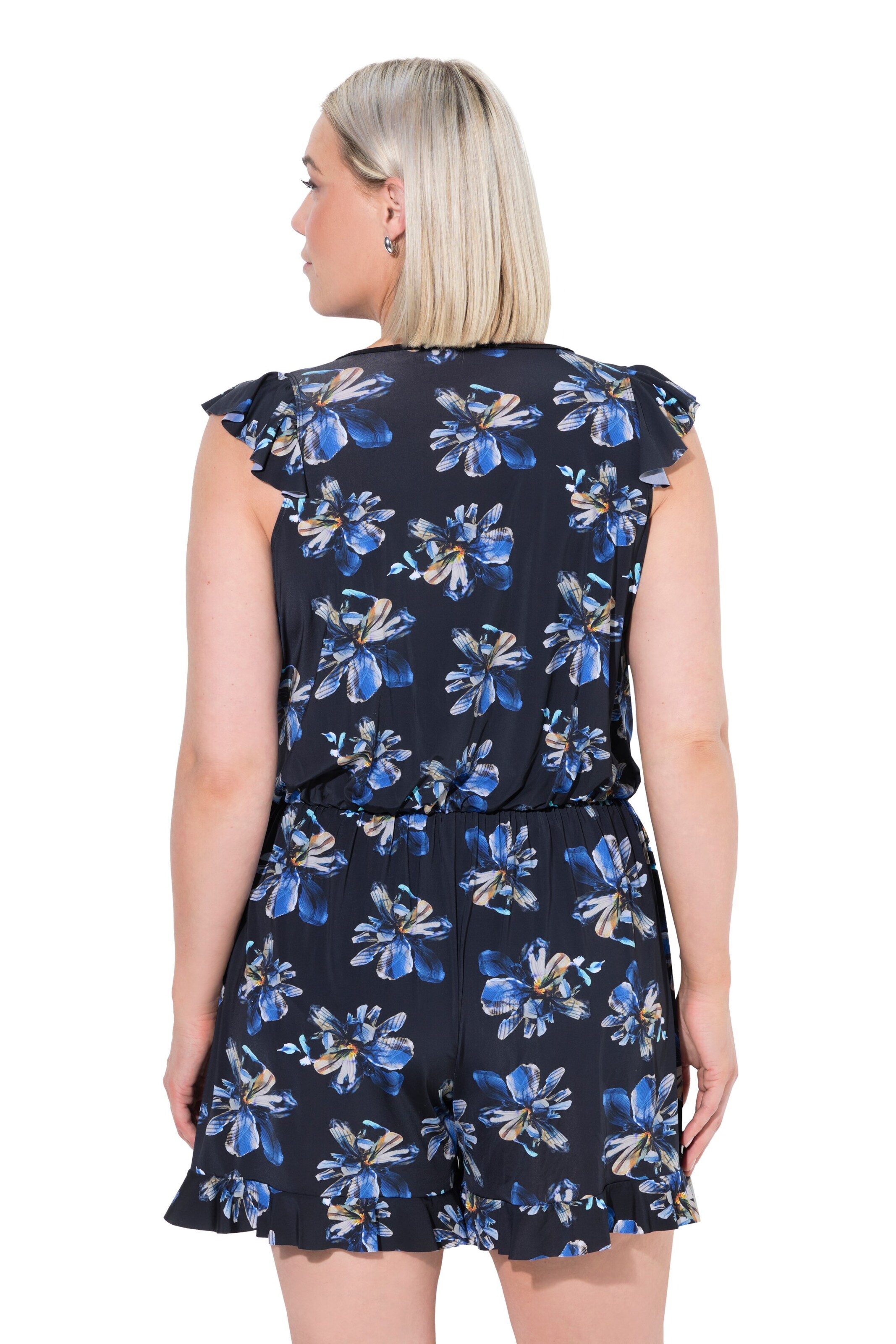 Ulla Popken Trojuholníky Jednodielne plavky - Modrá