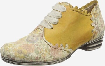 ROVERS Lace-Up Shoes in Yellow: front