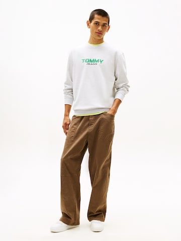 Bluză de molton 'ESS' de la Tommy Jeans pe gri