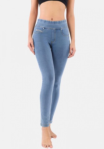 Freddy Skinny Jeggings in Blau: Vorderseite