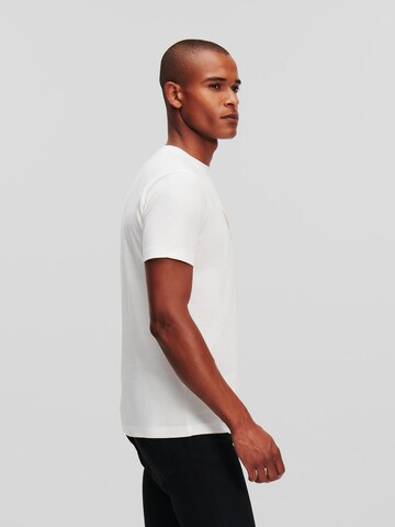 Tricou de la Karl Lagerfeld pe alb
