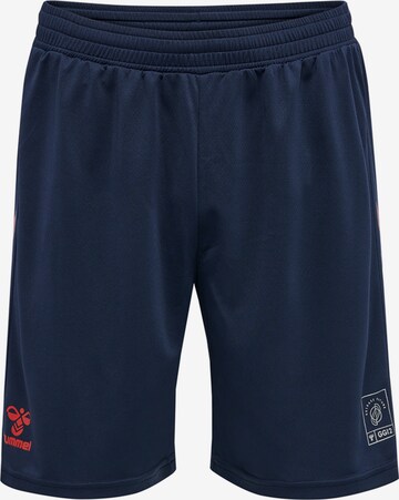 Hummel Workout Pants 'GG12 Action' in Blue: front