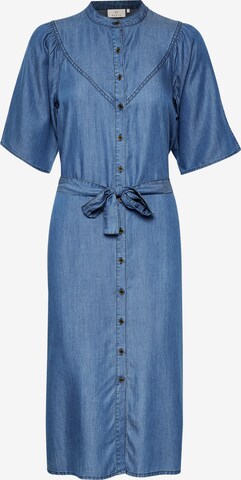 Kaffe Sukienka koszulowa 'Cally' w kolorze niebieski: przód