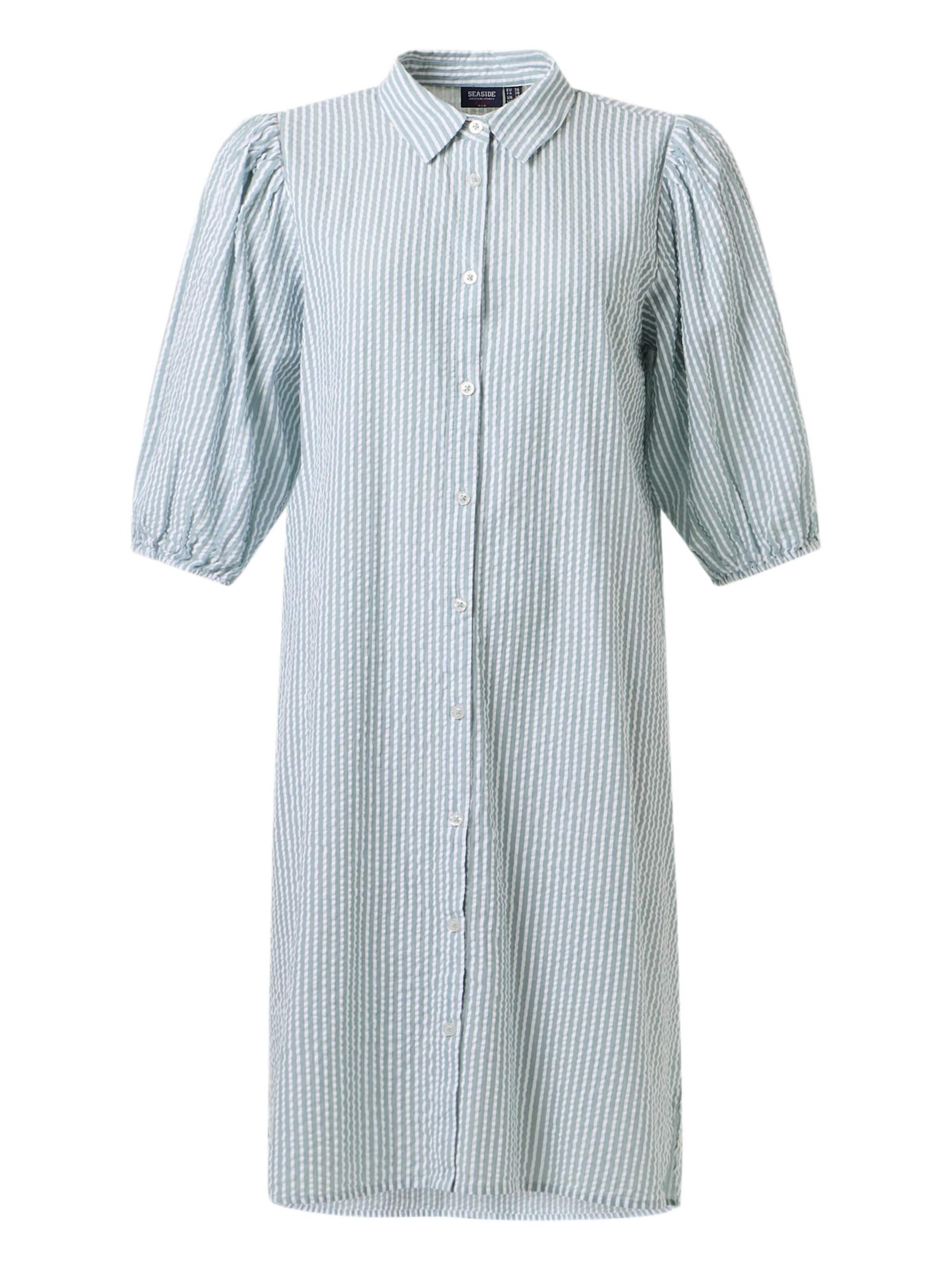 Robe-chemise 'Marina' Seaside en vert : devant