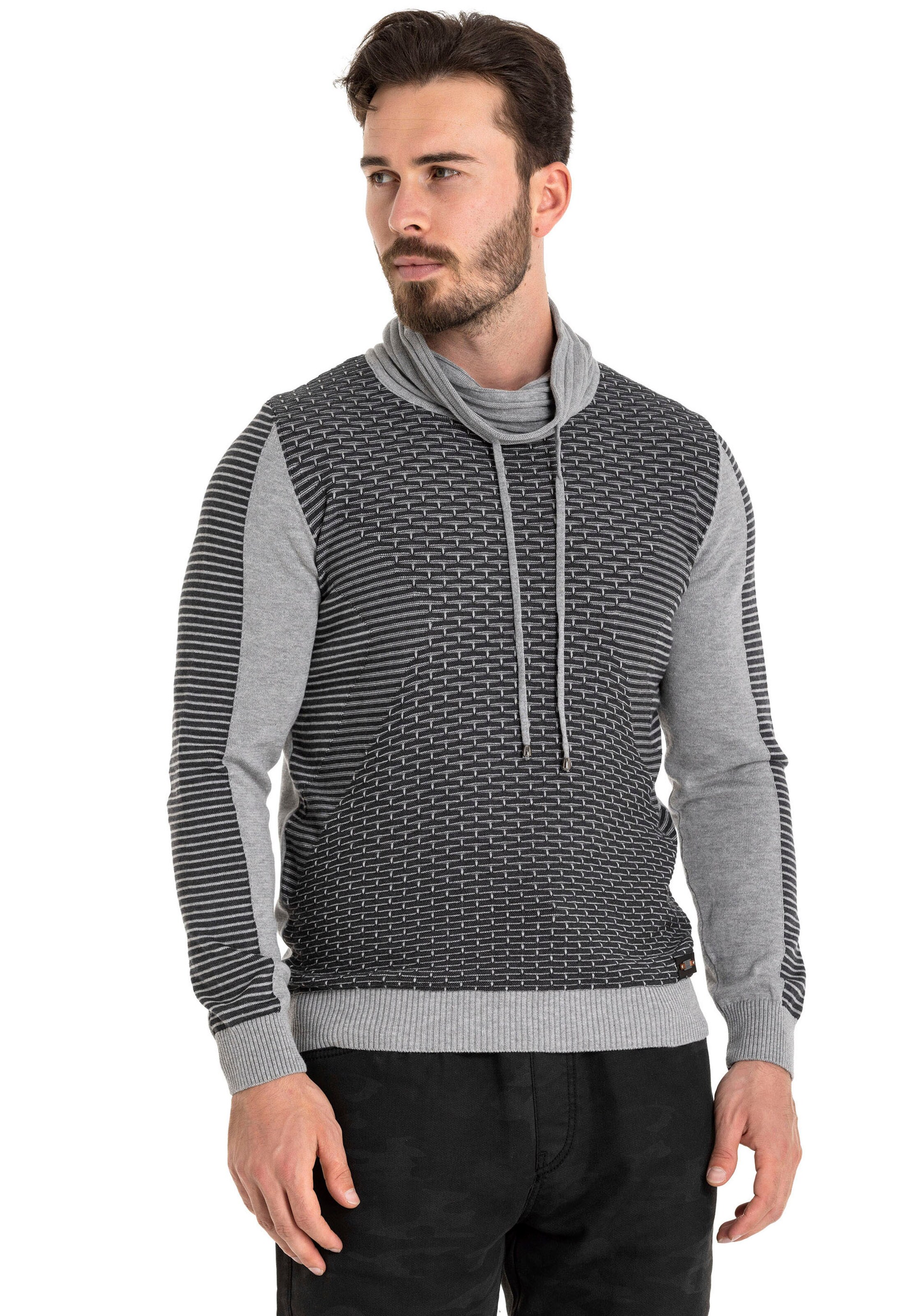 CIPO & BAXX Trui in Grijs