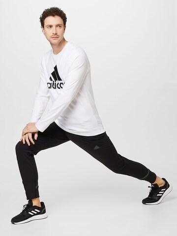 ADIDAS SPORTSWEAR Sportshirt 'Essentials' in Weiß