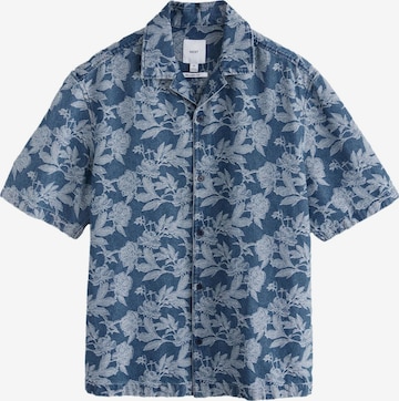 Cămașă de la Next pe albastru: față