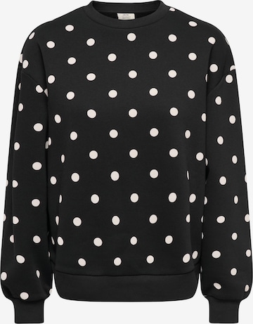 JDY Sweatshirt 'JDYTENA' i sort: forside