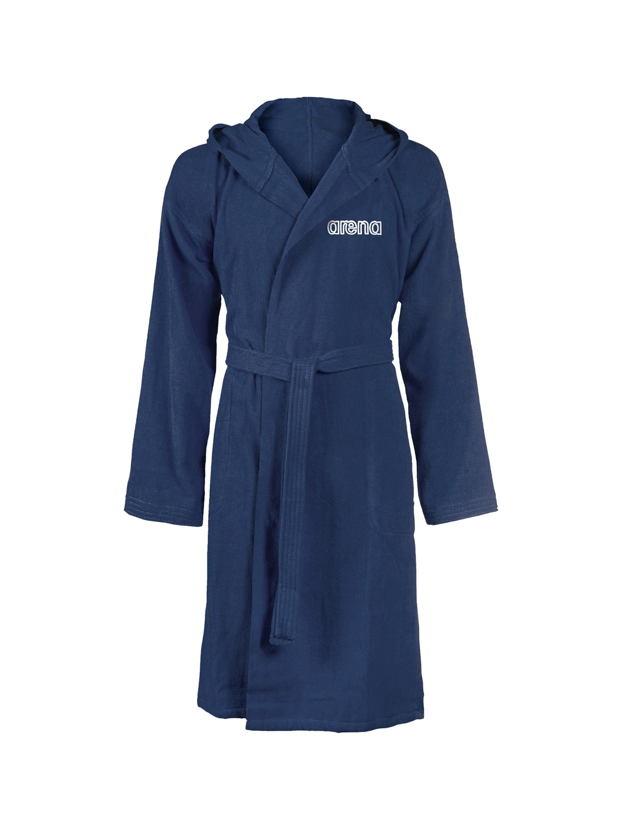ARENA Lühike hommikumantel 'ZEPPELIN LIGHT', värv sinine: eest vaates