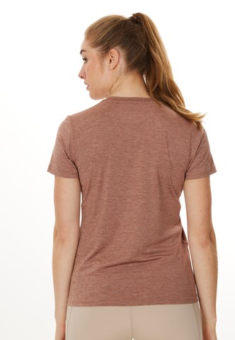 T-shirt fonctionnel 'Wange' ENDURANCE en marron