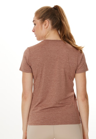 ENDURANCE Performance Shirt 'Wange' in Brown