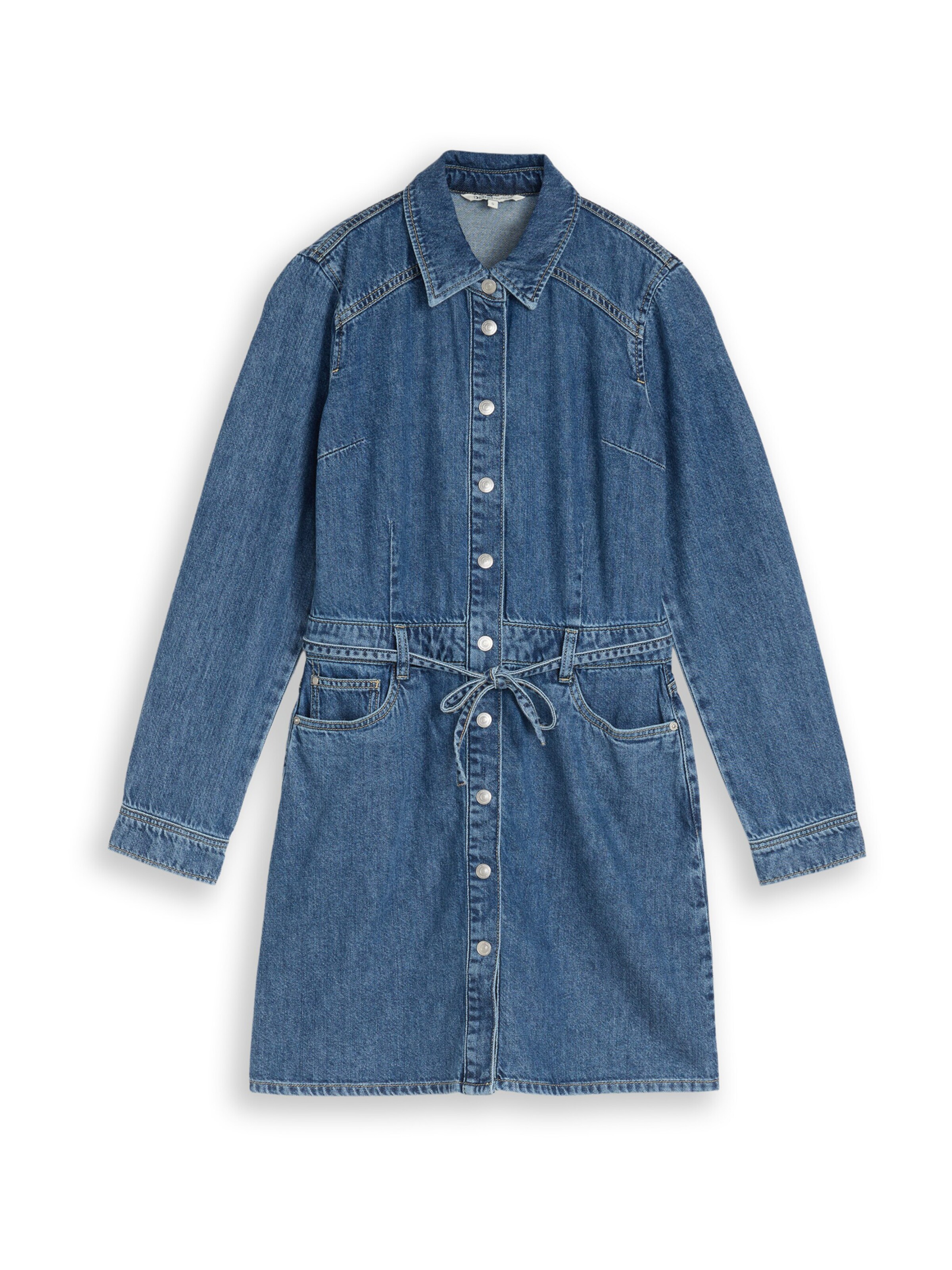 TOM TAILOR DENIM Puseromekko värissä sininen, Tuotenäkymä