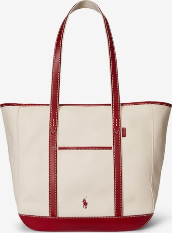 Polo Ralph Lauren - Shopper en beige: frente