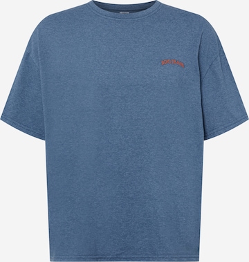 BDG Urban Outfitters Majica | modra barva: sprednja stran