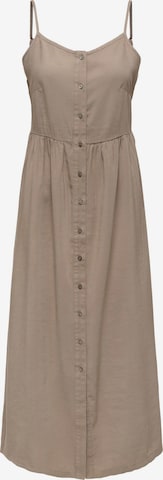 Robe-chemise 'ONLaris' ONLY en gris : devant