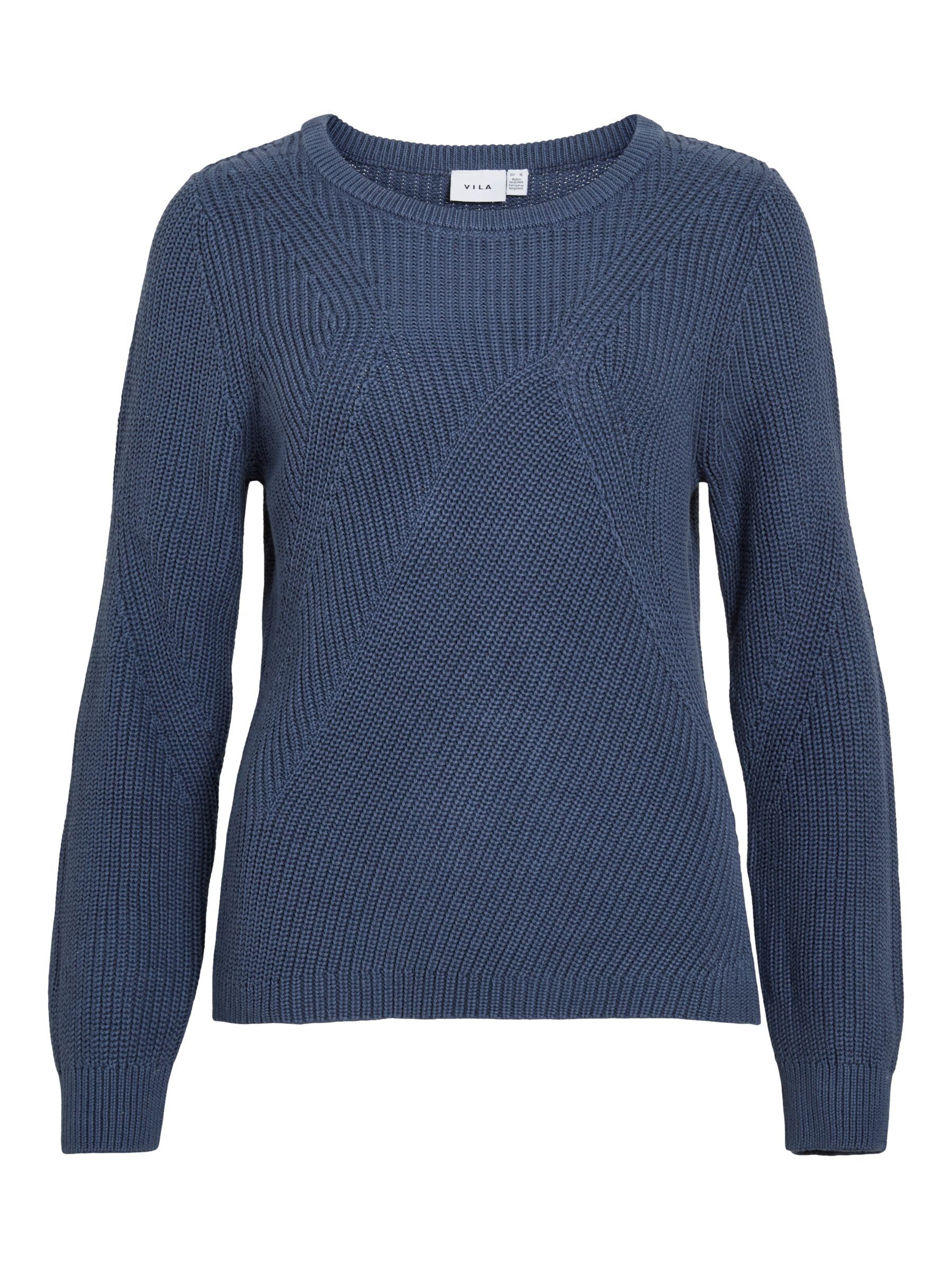 Pull-over 'VIChing' VILA en bleu : devant