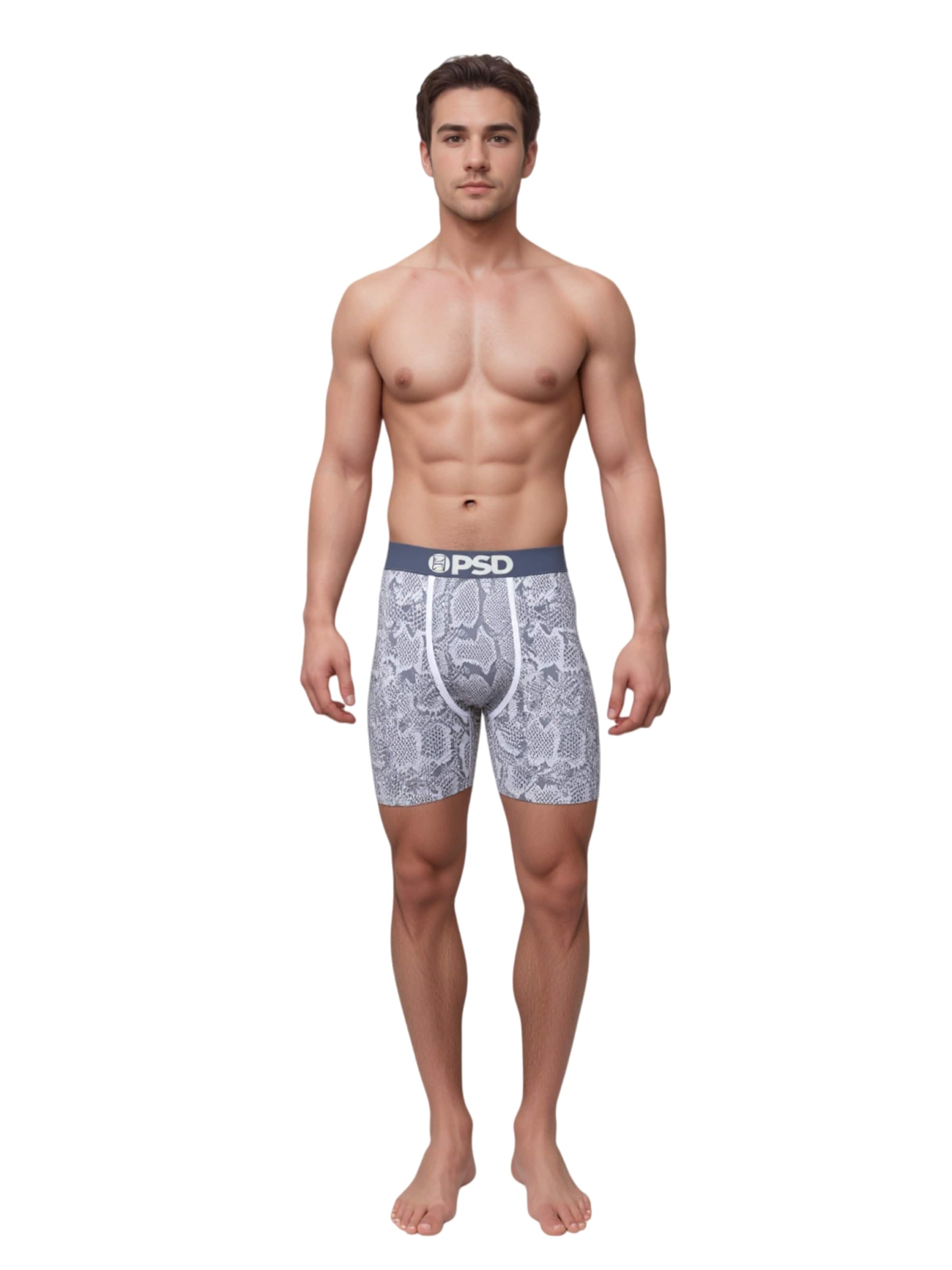 Boxers 'SILVER SNAKE' PSD en mélange de couleurs : devant