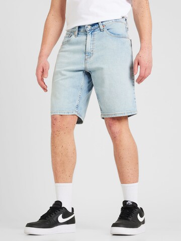 LEVI'S ® Regular Jeans '445 Athletic Shorts' i blå: framsida