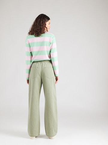 ROXY Loosefit Urheiluhousut 'SALTWATERCOLORM' värissä vihreä