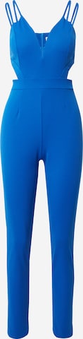 WAL G. Jumpsuit 'JADE' in Blauw: voorkant