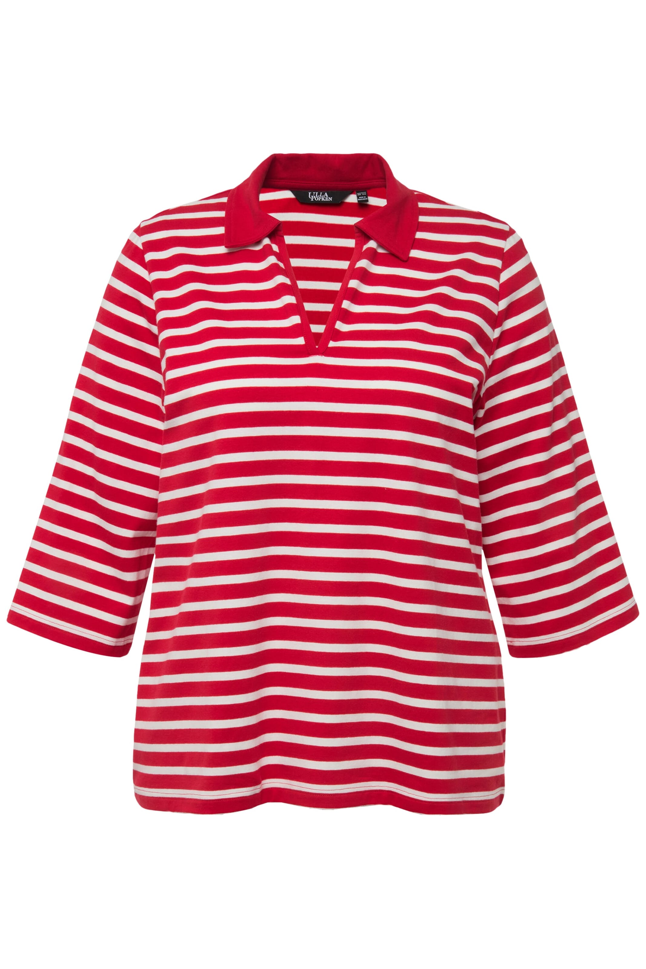 Ulla Popken Shirt in Rot: Vorderseite