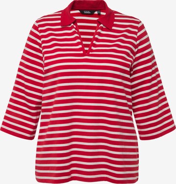 Ulla Popken Shirt in Rood: voorkant