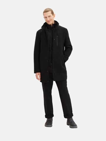 TOM TAILOR Between-Seasons Coat in Black