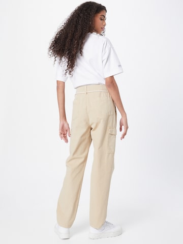 Regular Pantalon cargo ESPRIT en beige