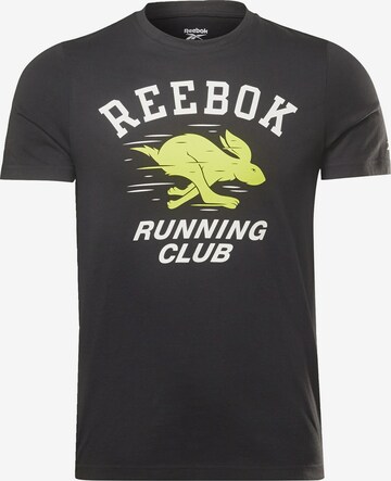 Reebok Sportshirt in Schwarz