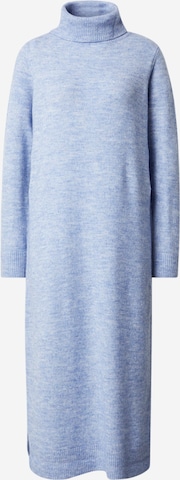 PIECES Pletené šaty - Modrá: predná strana