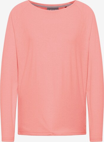 Elbsand Shirt 'Tira' in Oranje: voorkant