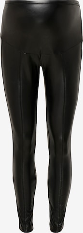 Only Maternity Skinny Leggings 'Hanna' in Schwarz: predná strana