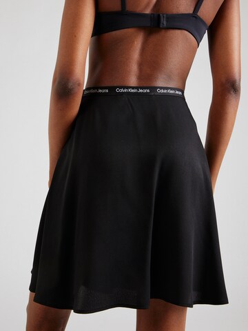 Calvin Klein Jeans Spódnica w kolorze czarny