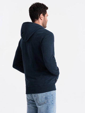 Ombre Sweat jacket 'OM-SSBZ-0160' in Blue