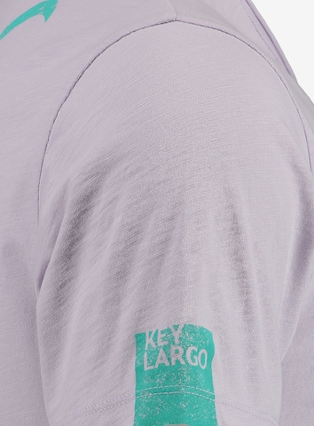 Key Largo Koszulka w kolorze fioletowy