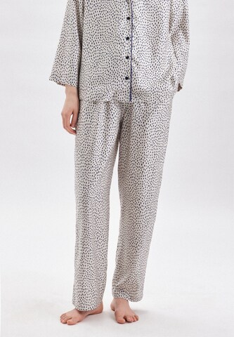 Pantalon de pyjama 'Heart' SEIDENSTICKER en blanc : devant