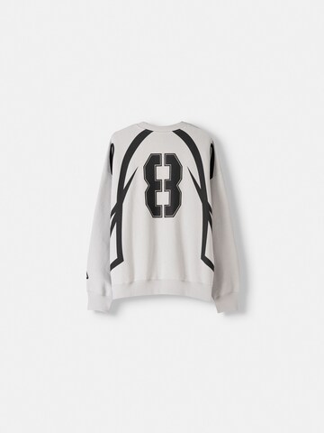 Bershka Sweatshirt in Grey