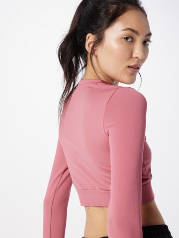 ADIDAS SPORTSWEAR Performance Shirt 'Aero Seamless Fitted ' in Pink