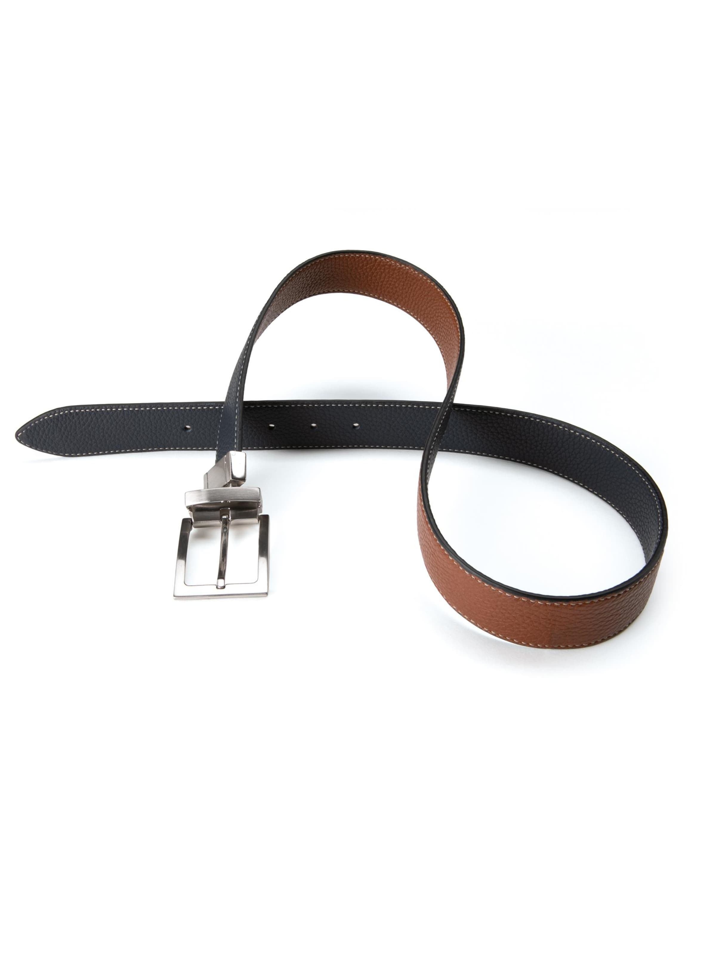 WILLEN Belt 'Business Wendegürtel' in Blue: front