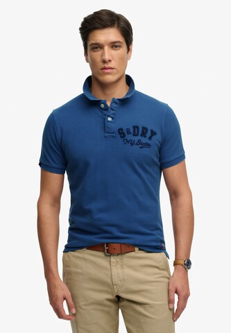 Superdry & Co Shirt in Blue: front