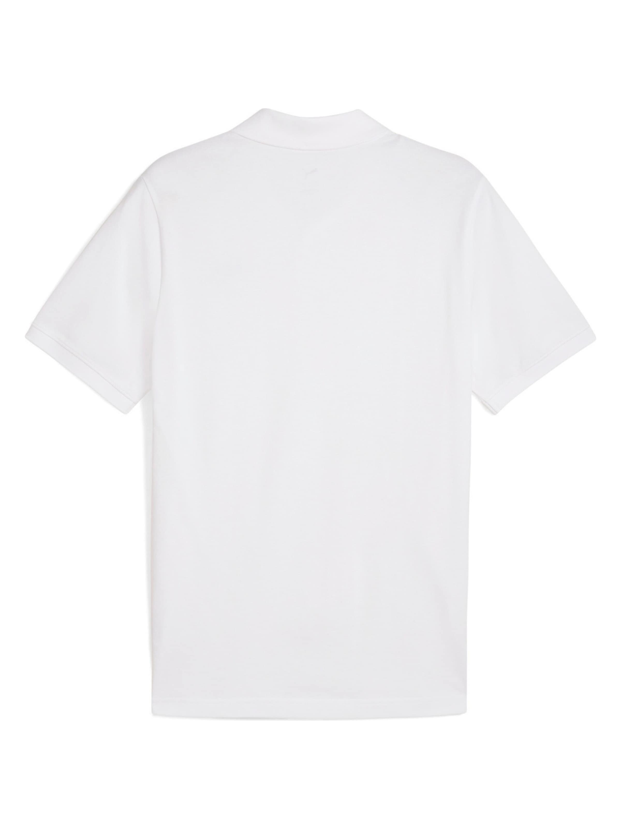 PUMA Shirt 'Puma Ess Pique Polo' in Wit